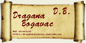 Dragana Bogavac vizit kartica